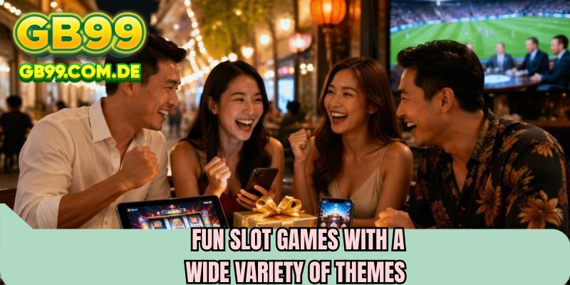 Fun slot games with a wide variety of themes  